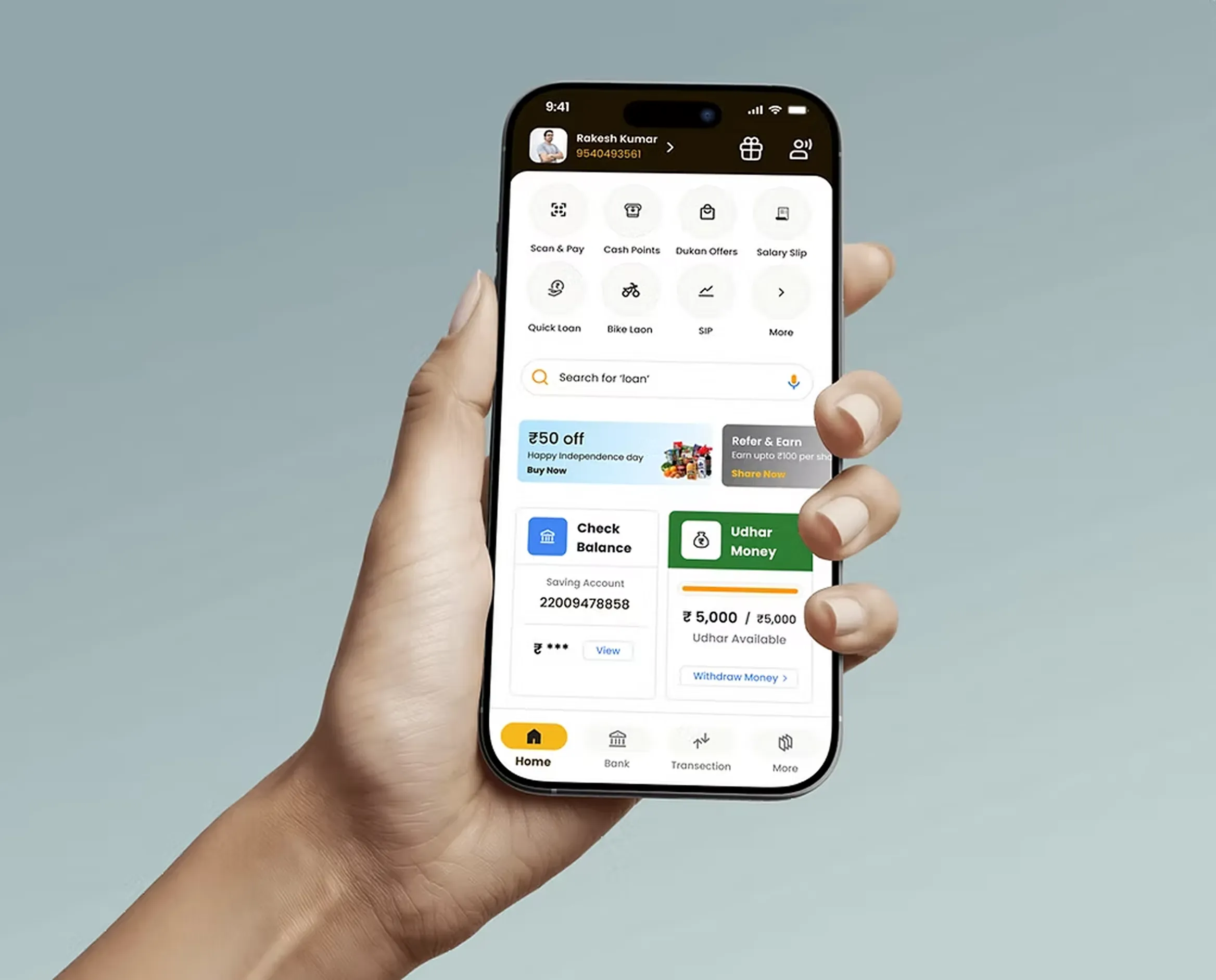 Loan & Banking App cover