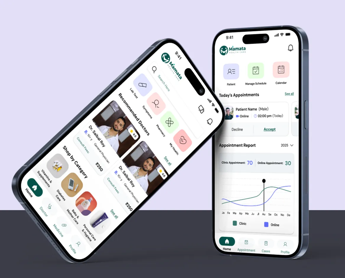 Mamata Healthcare app cover
